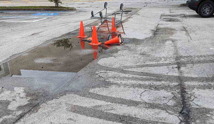 How Proper Asphalt Maintenance Can Prevent Parking Lot Accidents