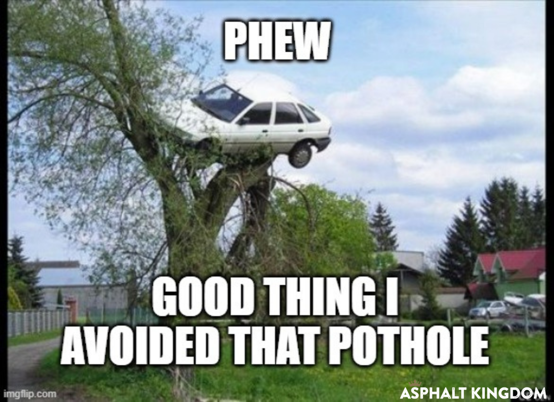 Pothole Meme