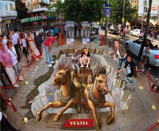 20+ Amazing 3D Street Art Illusions That Will Blow Your Mind