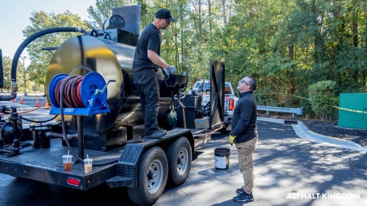 Sealcoating Equipment Prep 101: Mixing, Loading, and Priming Sealer Correctly