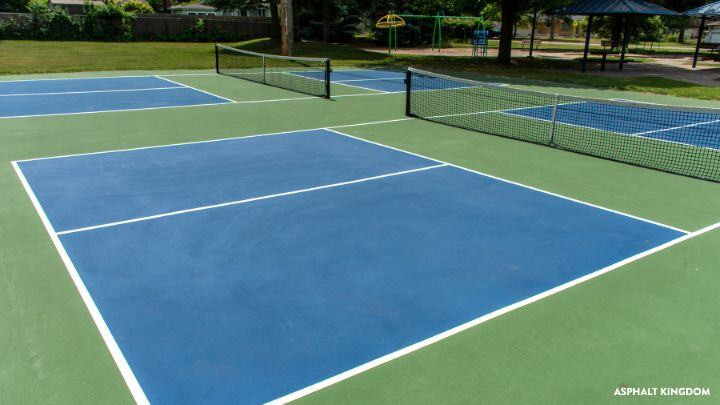 How to Paint a Pickleball Court