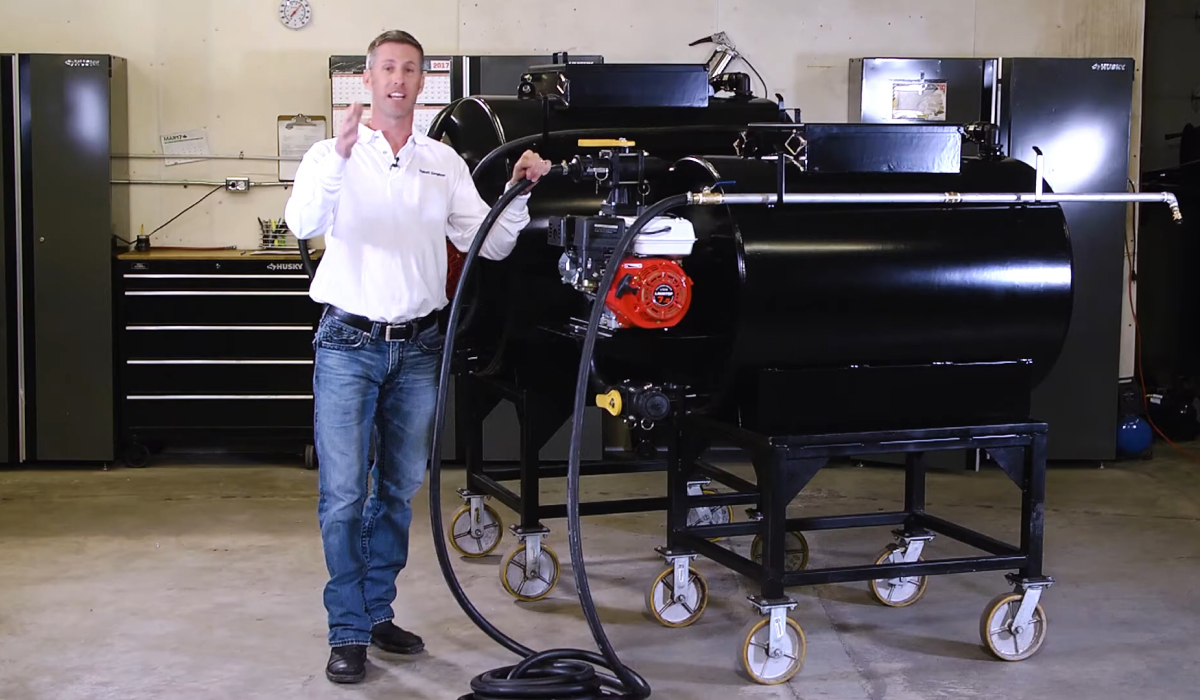 Invest in Professional Turnkey Pavement Sealcoat Sprayers