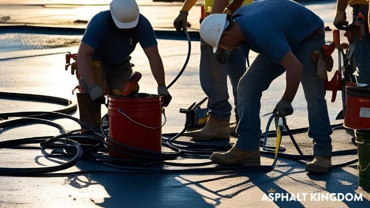 Sealcoating Equipment Prep 101: Mixing, Loading, and Priming Sealer Correctly